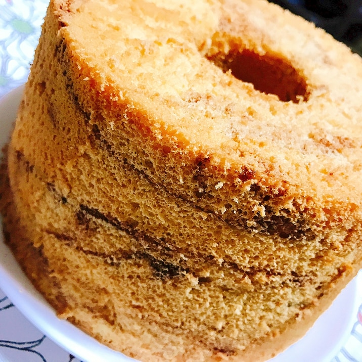 ふわふわココアマーブルシフォンケーキ17cmトール レシピ 作り方 By ゆなったん 楽天レシピ ふわふわココアマーブルシフォンケーキ17cmトール レシピ 作り方 By ゆなったん 楽天レシピ
